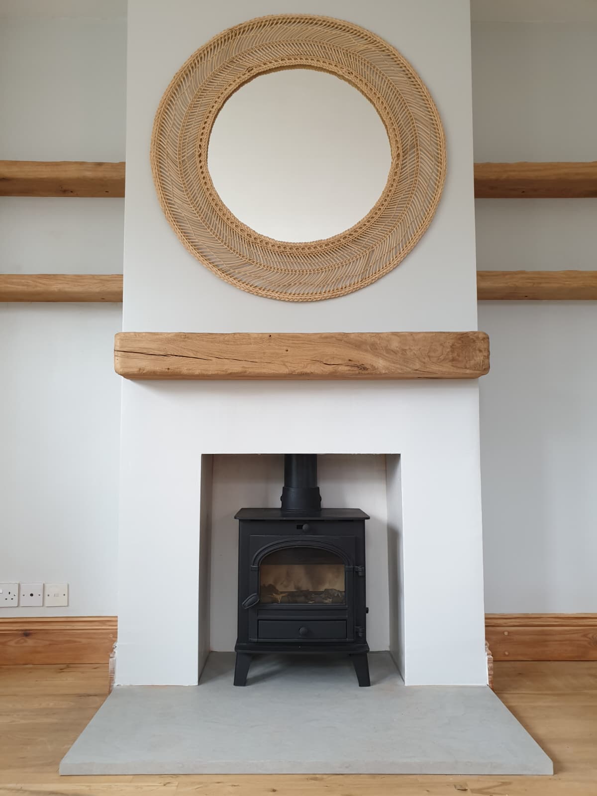 Wood burning stove and fireplace installation by Windsor & Eton Stoves