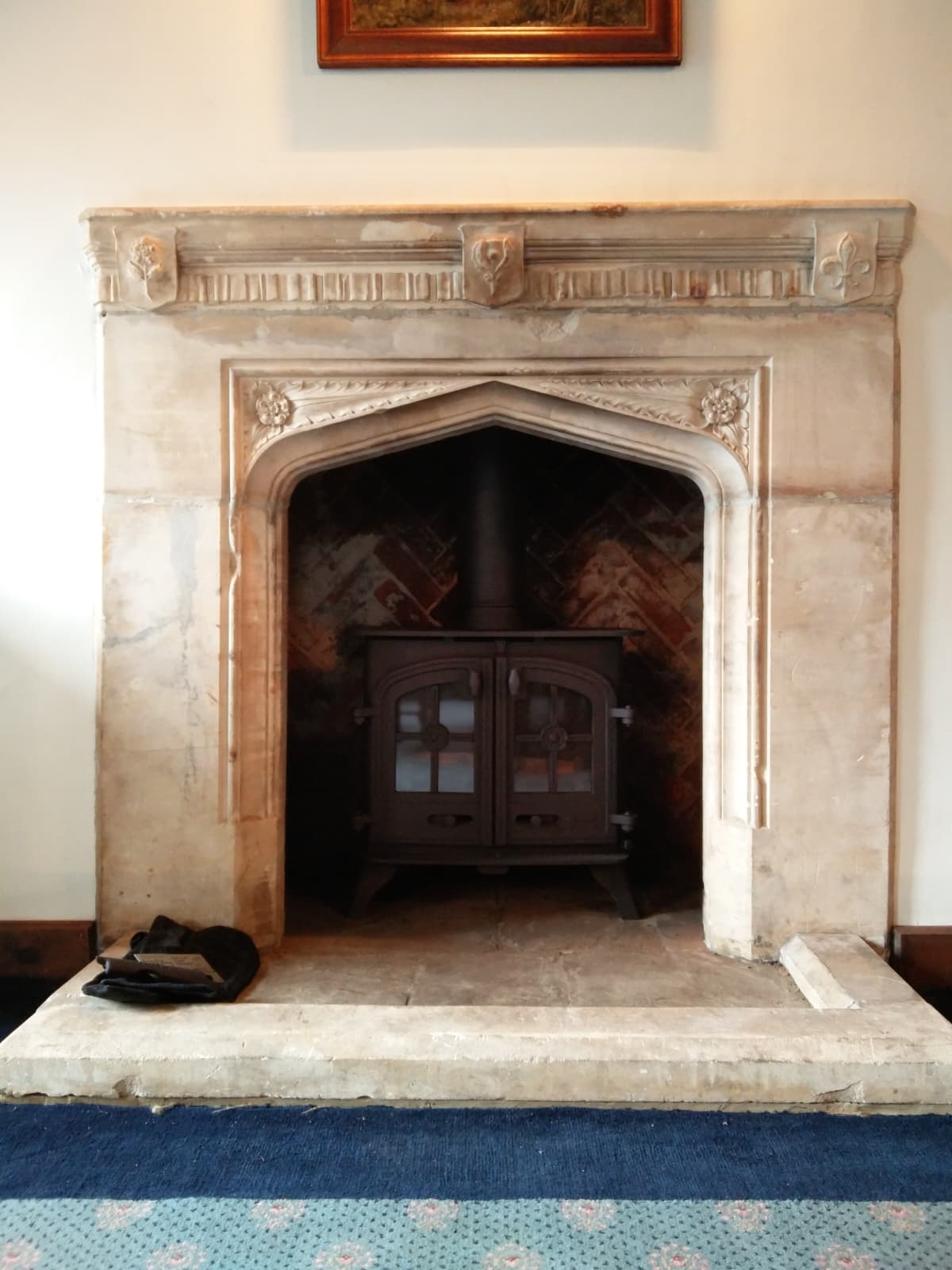 Wood burning stove and fireplace installation by Windsor & Eton Stoves