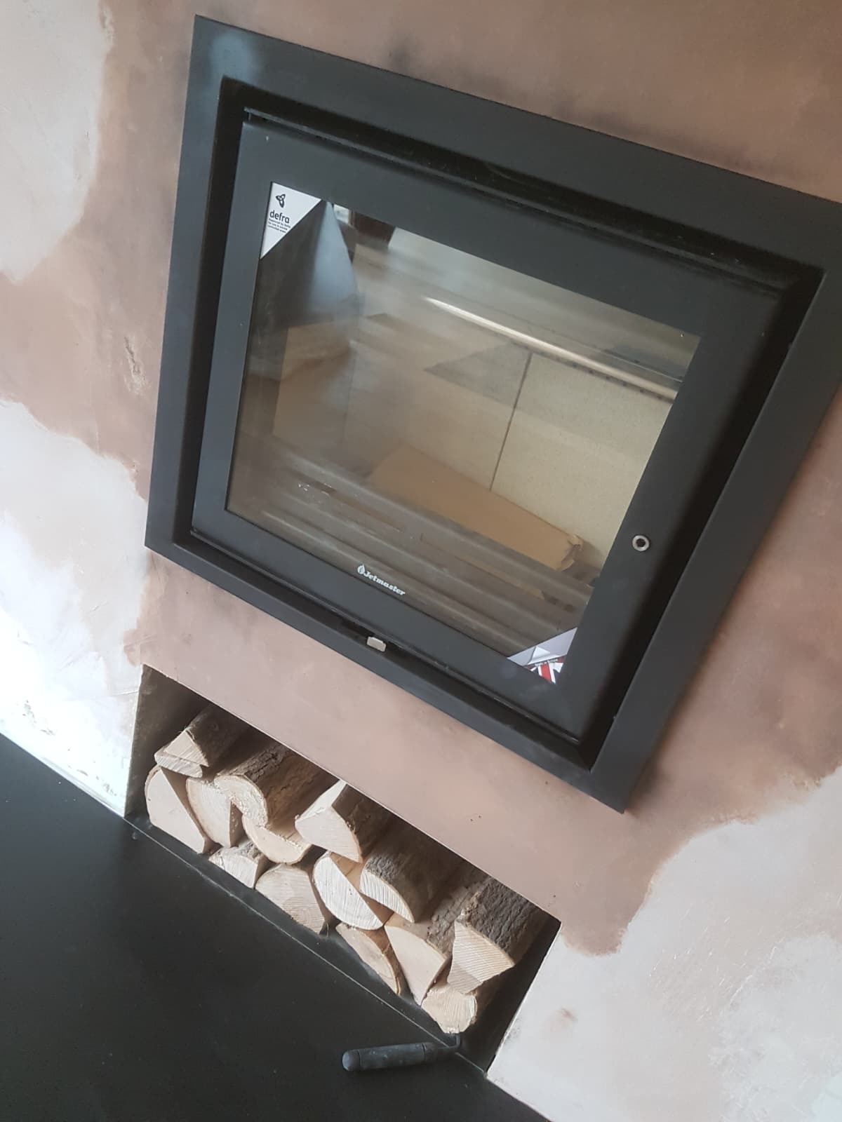 Wood burning stove and fireplace installation by Windsor & Eton Stoves