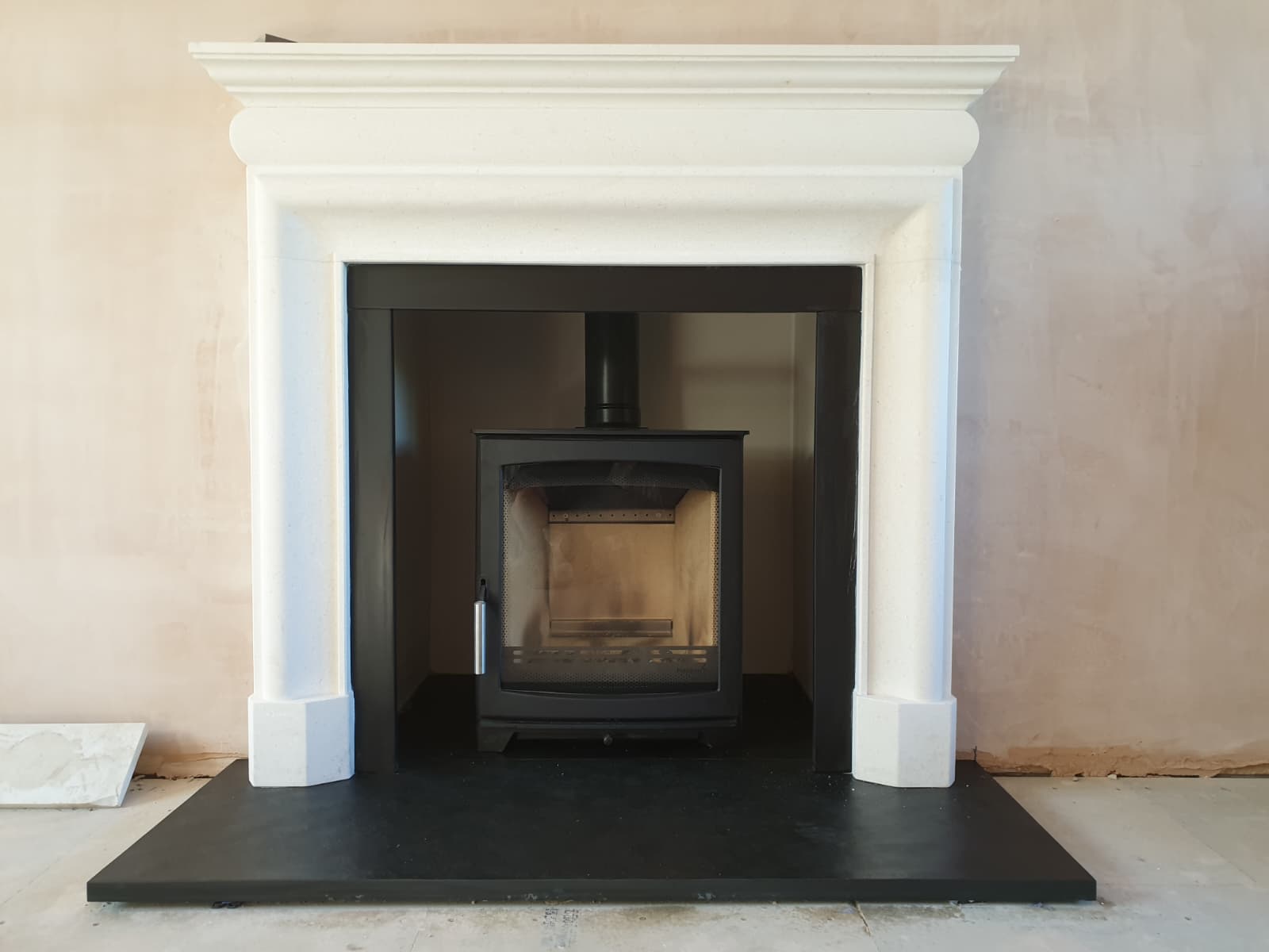 Wood burning stove and fireplace installation by Windsor & Eton Stoves