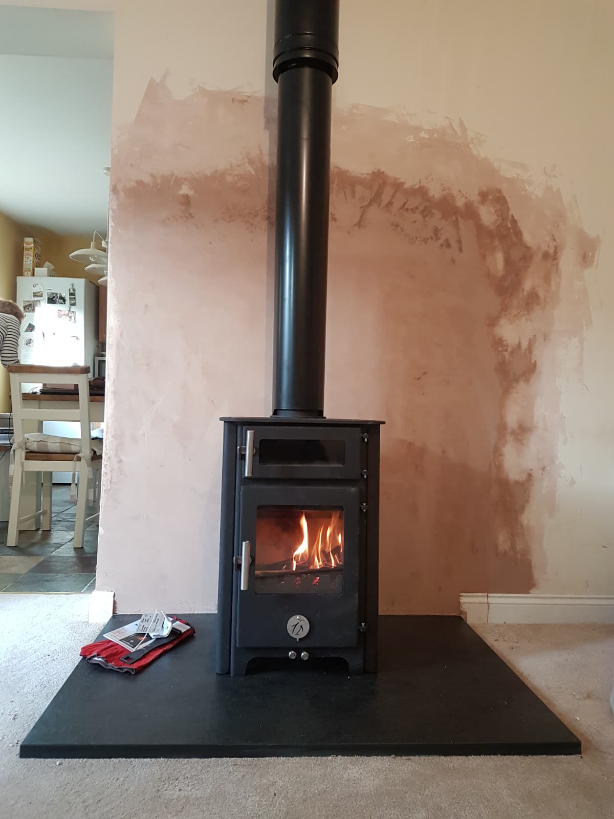 Wood burning stove and fireplace installation by Windsor & Eton Stoves
