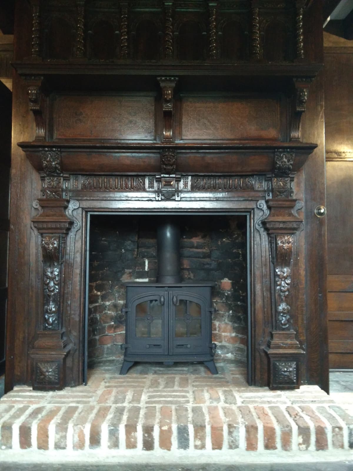 Wood burning stove and fireplace installation by Windsor & Eton Stoves