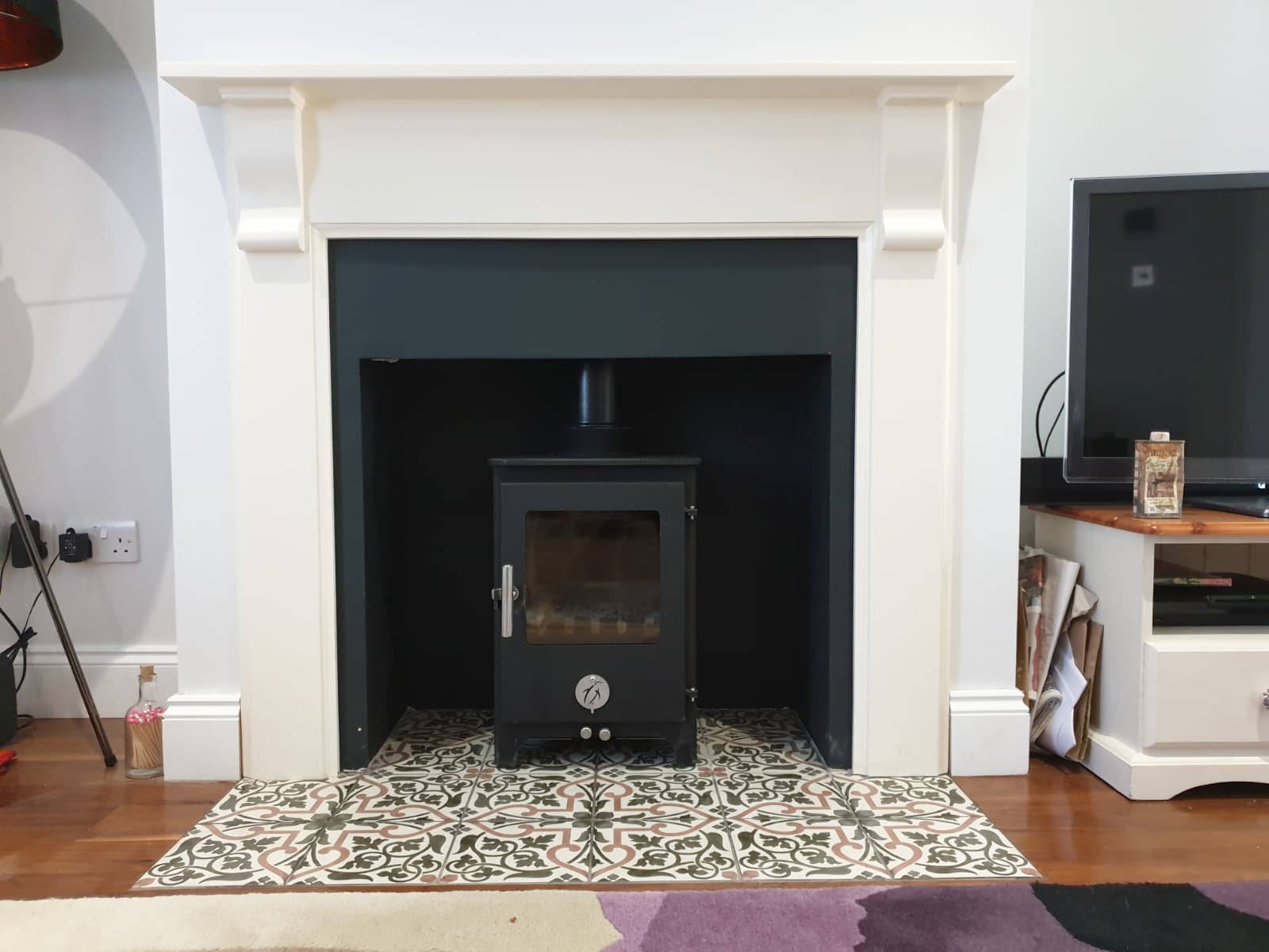 Wood burning stove and fireplace installation by Windsor & Eton Stoves